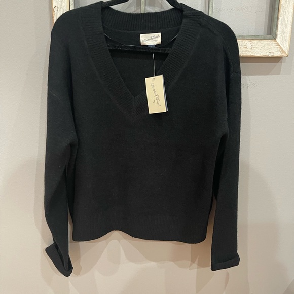 Black v neck sweater from target - Picture 3 of 6